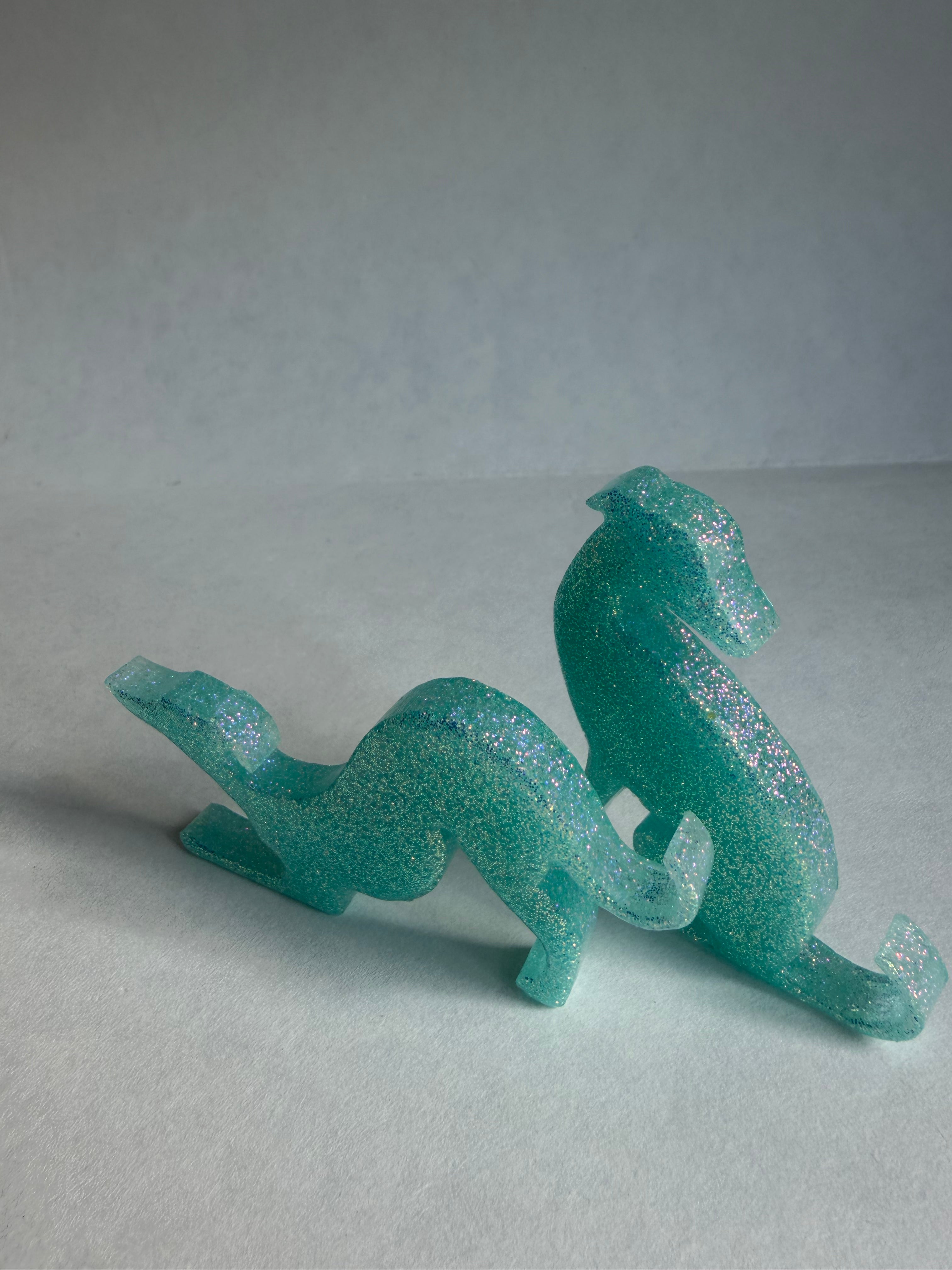 Resin Greyhounds Set