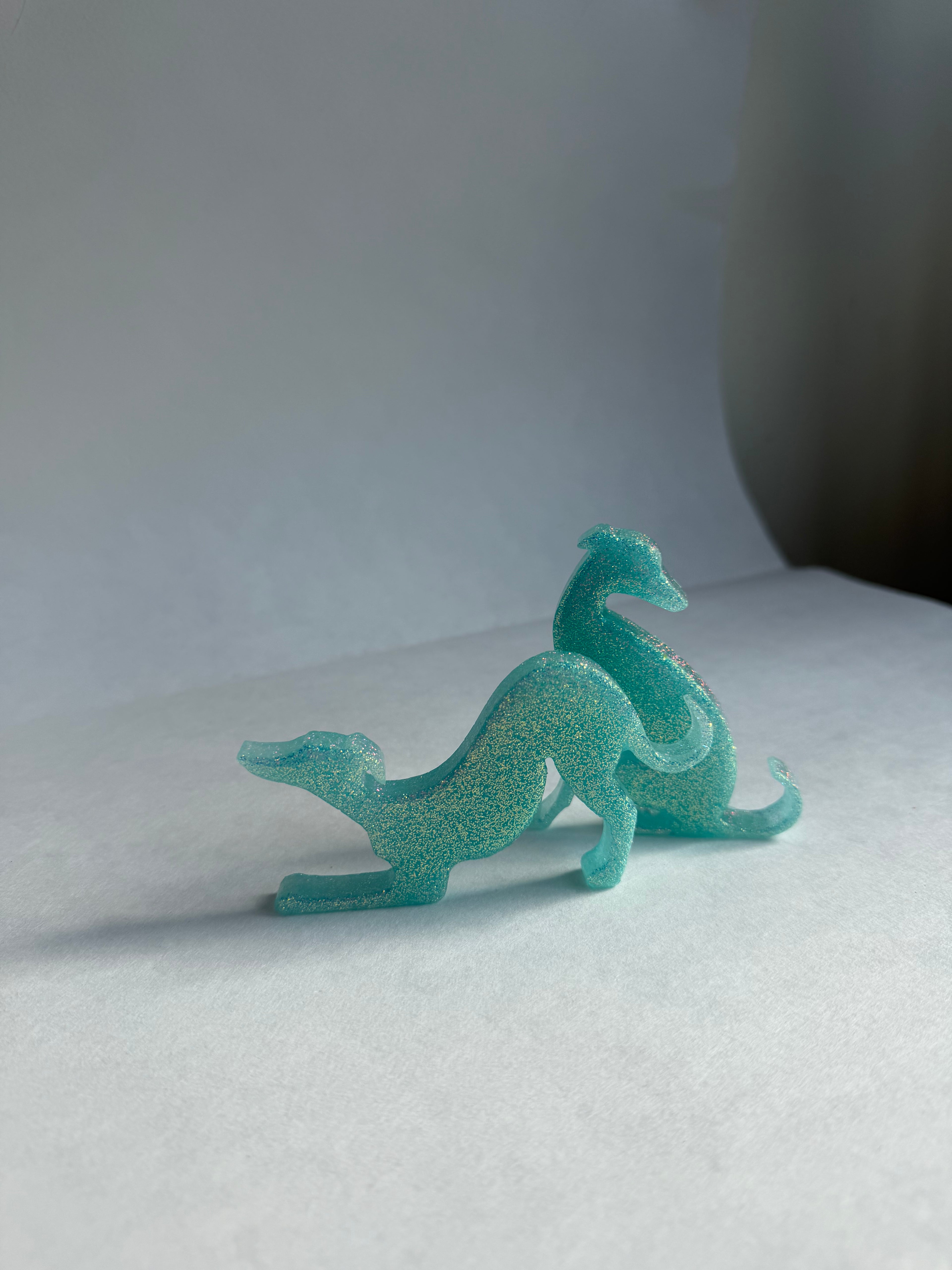Resin Greyhounds Set